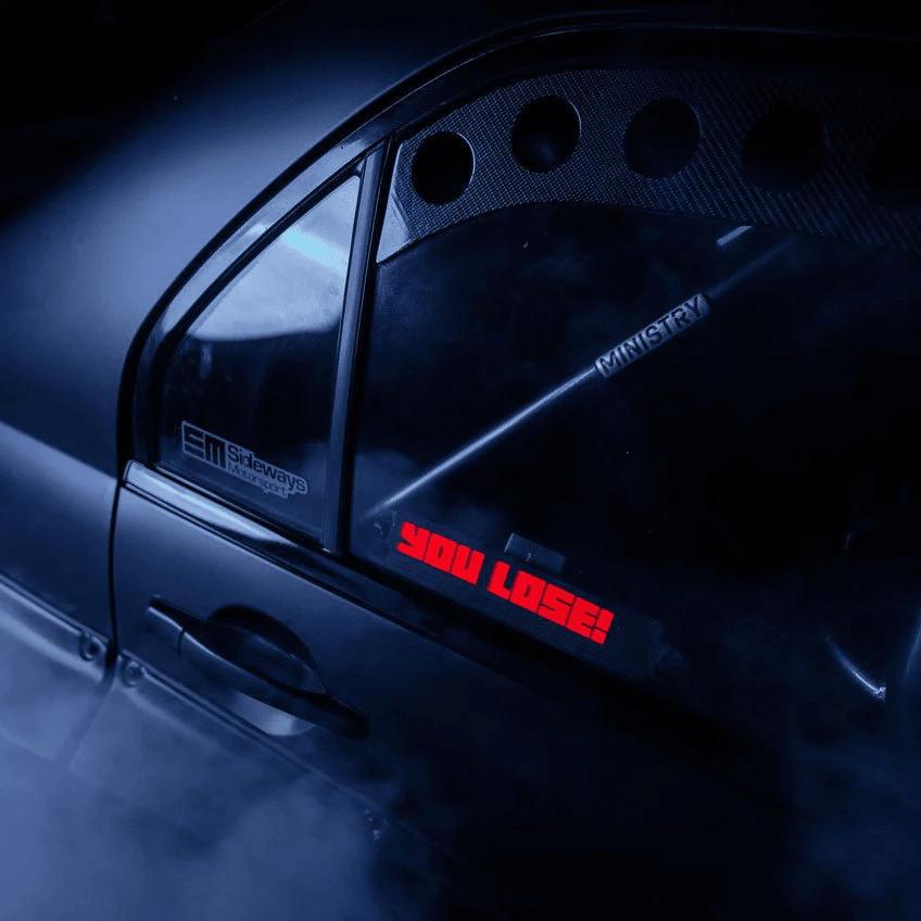 Custom Text | LED Decal | USB Powered - Underglow