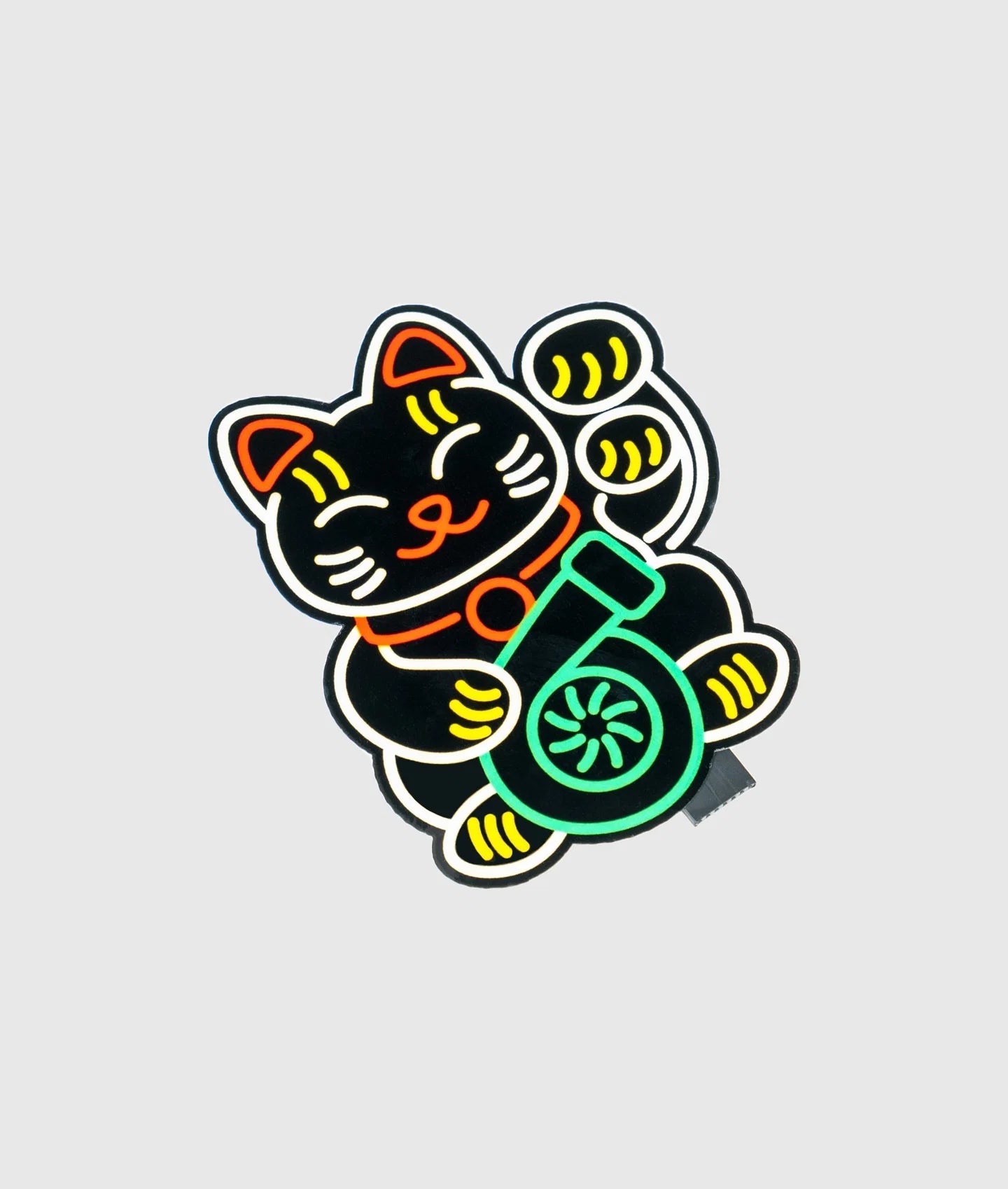 Lucky Cat | LED Decal | USB Powered