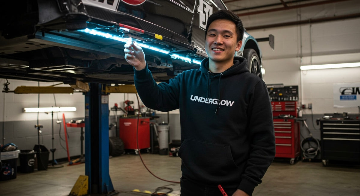 Get a behind-the-scenes look at how our kits are installed by pros. Built for durability and easy setup because underglow should shine, not stress you out.